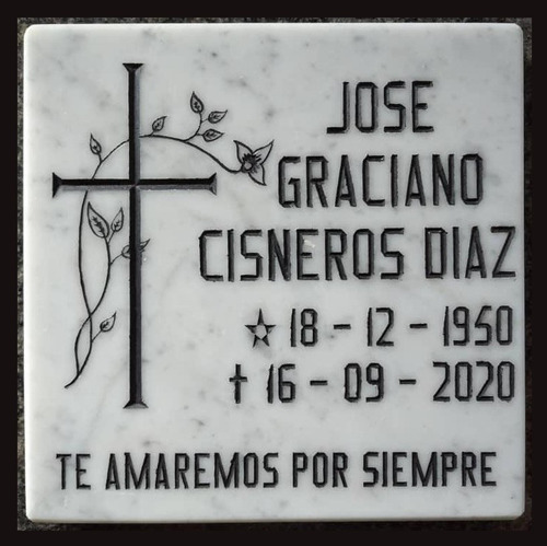 Imagen 4 de 10 de Lápida De Granito - Mármol Para Tumbas En Cementerios