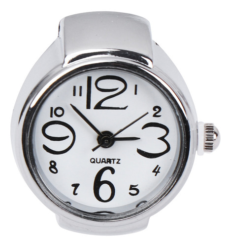 Relojes De Cuarzo Pequeños Con Forma De Anillo Para Dedo, 2