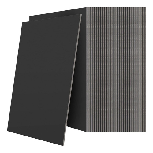 Foam Board Papel Espuma A2 45x60cm 3mm 3un Molduras Maquetes Preta