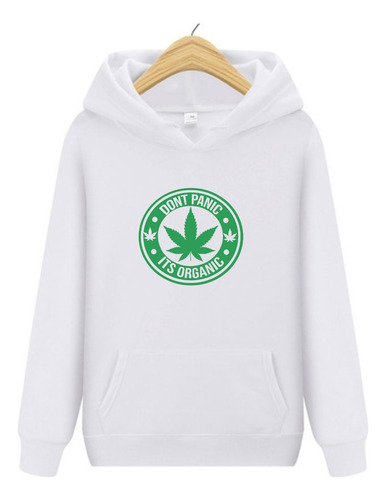 Sudadera Premium Dont Panic Its Organic + Personalización