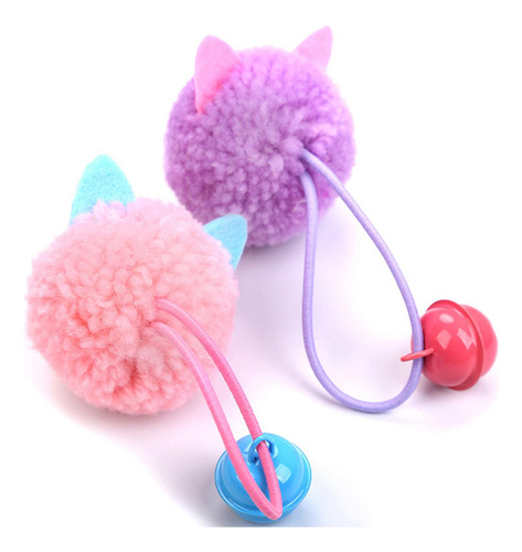 4 Juguete Interactivo Para Gatos, Violeta 12cmx2cmx5cm