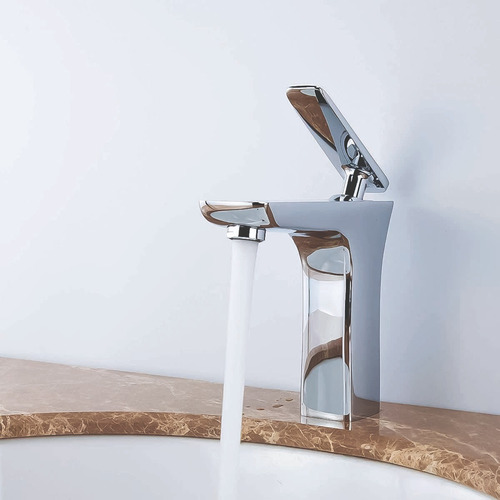 Grifo Mezclador Para Lavabo Funcion Agua Fria/caliente Acabado AT4206 Color AT4206