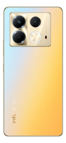 Smartphone Infinix Note 40 5g 8gb Ram 256gb Armazenamento, Câmera Tripla 108mp+ Selfie 32mp, Tela 6,78 Fhd+ 120hz, Sound By Jbl, Bateria 5000mah, Carregamento Sem Fio Dourado
