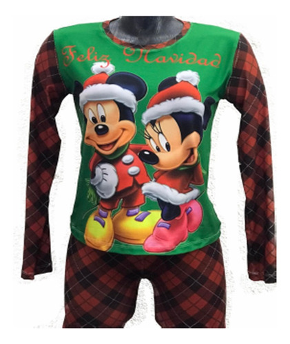 Pijamas Navideñas Dama Personalizadas