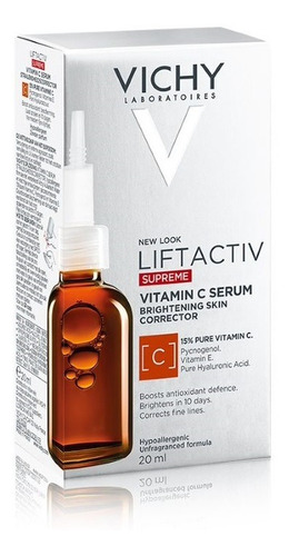 Sérum Vitamin C Serum Vichy Liftactiv Supreme día/noche para todo tipo de piel de 20mL