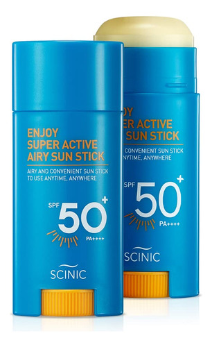 Scinic Enjoy Super Active Airy Sun Stick Spf50+ Pa+++ 0.53oz