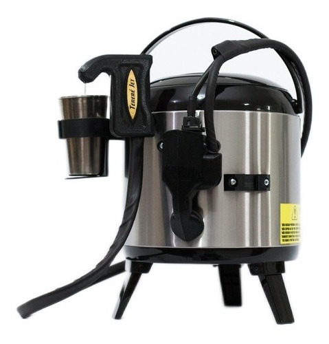 Combo Tereré Jet Série Golden Inox 5,8 L+ Bateria Recar.