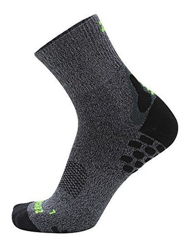 Zensah 3d Dotted Running Socks - Moisture Wicking, Padded, A