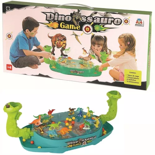 Arena Para Piao Pista Com 4 Pioes Brinquedo Batalha - Braskit