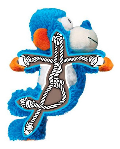 Imagem 2 de 3 de Brinquedo Pelúcia Para Cães - Kong Cross Monkey