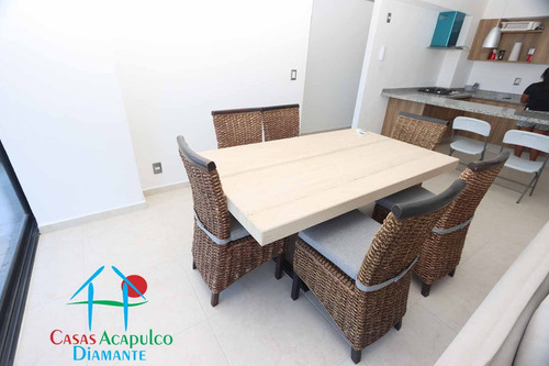 Cad Altamar Victory 403. Terraza Grande Con Vista A Los Jardines Y Albercas