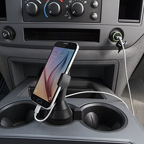 Soporte Portavasos De Coche Belkin Para Smartphones, Negro, F8j168bt