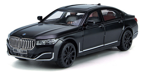 Lzl 1:24 Bmw 760li Aleación De Sonido Y Luz Coche Modelo