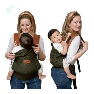 Mochila Portabebe Ergonómica Hasta 18 Kg Porta Bebe Munami