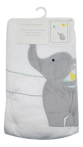 Cobija Manta Suave Para Bebes De Elefante
