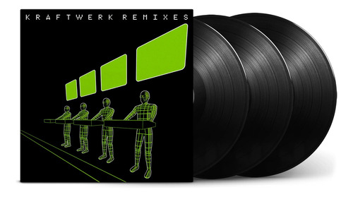 Lp Triplo Kraftwerk Remixes (2022) 180g Alemão Lacrado