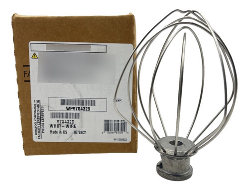 Globo Para Batidor Kitchenaid Wpw10731415 Original