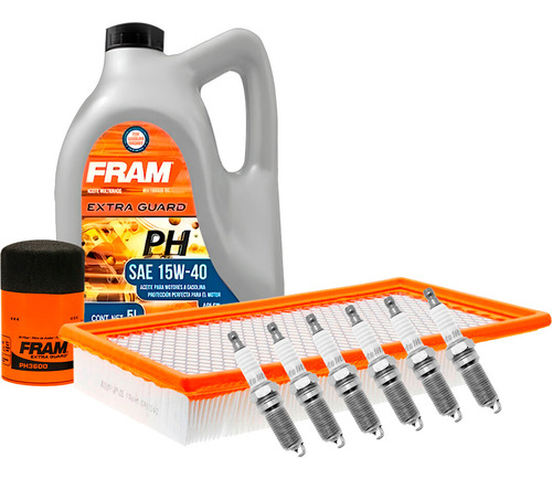 Afinacion 2 Filtros 15w40 Iridio Flex V6 3.5l 09 Fram A