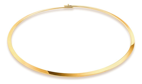 Delicada Gargantilla Oro De 18 Quilates Mujer Diseño Bohemi
