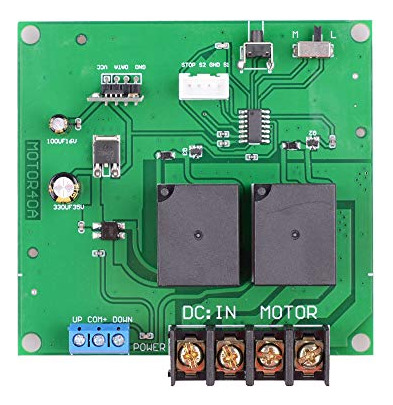 Dc 12v 40a Interruptor De Control Remoto Del Motor 2ch Inter