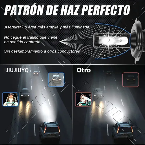 St Para Kit Faros Luz Led H4 14000lm For Ford Haz