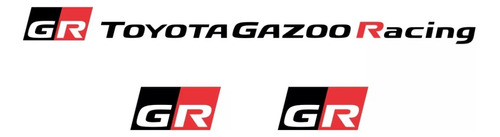 Adesivo Faixa Toyota Gazoo Racing Corolla Hilux Sw4 Etios