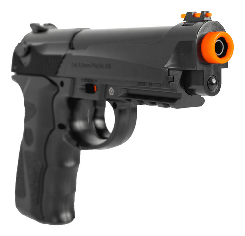 Pistola Airgun R12 Co2 4.5mm C12 Combo - Maleta E Esferas