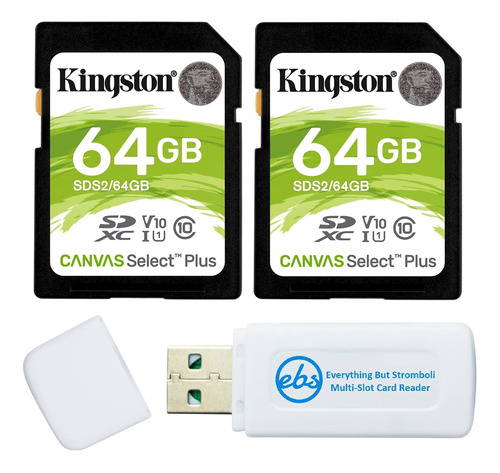 Kingston Canva Select Plus Memoria Sd 64 Gb Para Camara