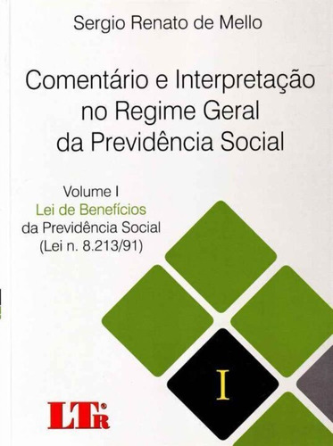 Comentario E Inter No Reg Da Prev Soc 02 Vols.