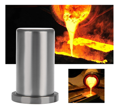 Horno De Chatarra De Plata De Oro Fundido De Metal De Crisol