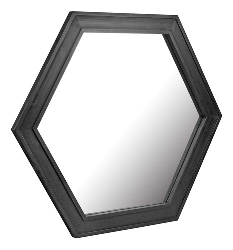 Stonebriar Espejo De Pared Hexagonal Decorativo De 24