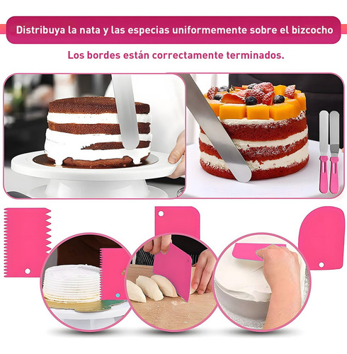 A Juego De Boquillas, Base, Espátula P/pasteles, 200 Piezas