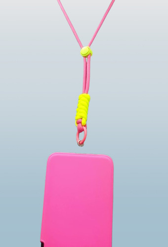 Correa Universal Cordon Para Colgar Funda Celular Ajustable Fucsia