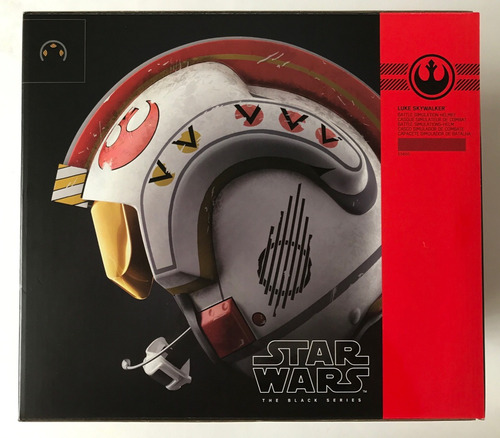 Casco Xwing Luke Skywalker Star Wars Black Series Luz Sonido (Usado)