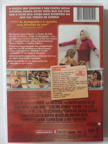 Dvd As Branquelas - Marlon Wayans - Original Lacrado