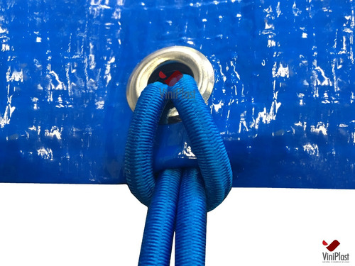 Imagem 6 de 10 de Capa De Piscina 10 Em 1 Pvc 500 Proteção+termica 6x3 M