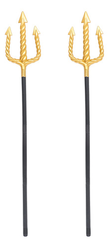 Disfraz De Triple Fork Performance Props, 2 Unidades