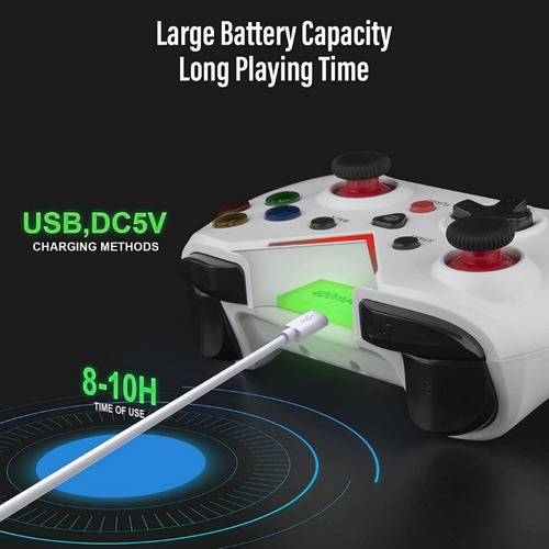 Imagen 3 de 10 de Joystick Inalambrico Xbox One Series X / S Ps3 Pc Pc360