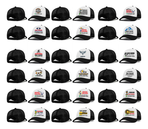 Boné Personalizada Com Logo Marceneiro