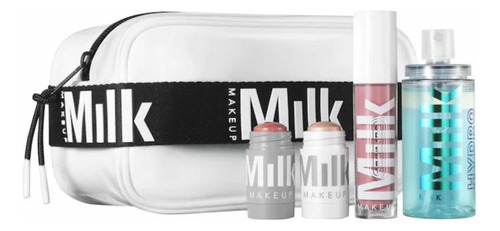 Milk Makeup The Werks Makeup Set Blush Werk + 3 Prod Y Bolsa
