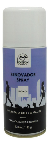 Renovador Spray Para Camurça E Nobuck Bonton