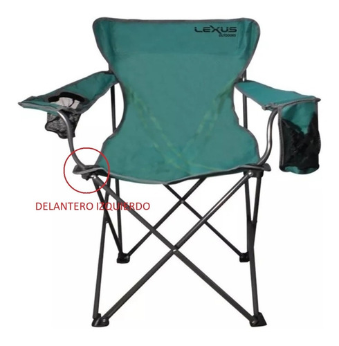 Reparación Silla Director Plegable Camping Caño 18mm 