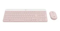 Comprar Teclado Y Mouse Logitech Mk470 Inalámbrico Slim Rosa 2