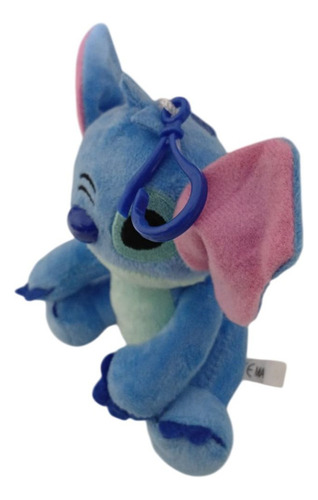 Pelúcia Chaveiro Lilo Stitch Azul Fofo Grande Keychain Cor Sortido