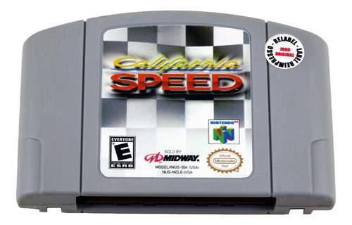 California Speed Original Nintendo 64 N64