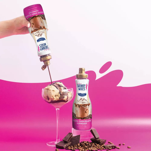Skinny Mixes Syrup Zero Sugar Dark Chocolate Espresso 354ml