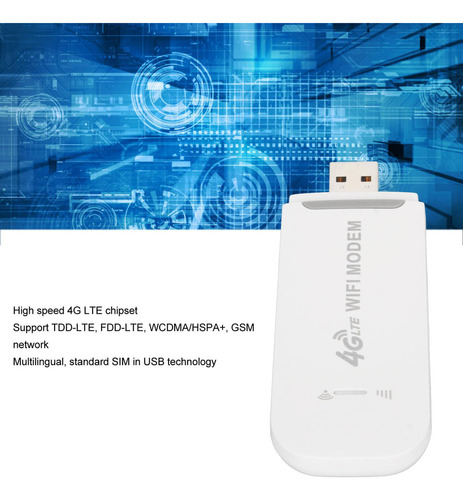 Dongle Usb 4g Wifi Portátil Para Viajes Pequeños Dispositivo