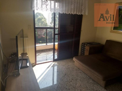 Apartamento Duplex Com 3 Dormitórios À Venda, 130 M² Por R$ 1.050.000,00 - Anália Franco - São Paulo/sp - Ad0038