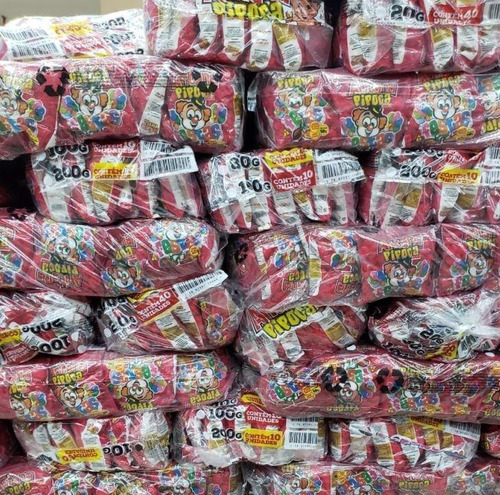 Mini Pipoca Doce Com 300 Unidades De 10gr Cosme Damião