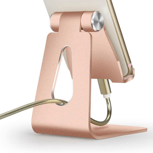 Imagen 5 de 10 de Soporte Apoya Celular Escritorio Universal Regulable